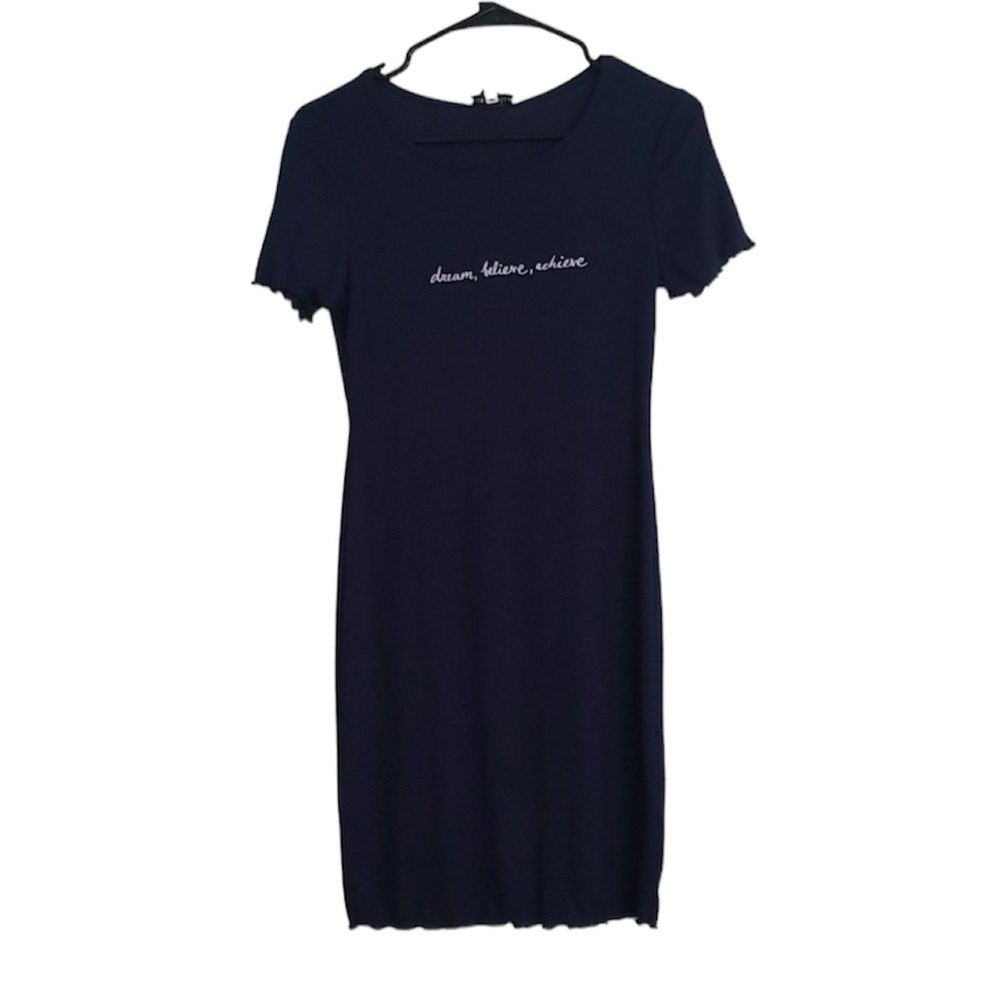 Sincerly Jules navy dress